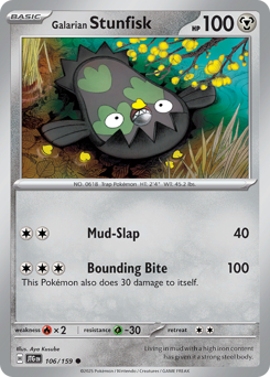 Galarian Stunfisk Journey Together 106/159