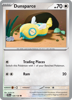 Dunsparce Journey Together 120/159