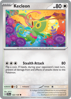 Kecleon Journey Together 122/159