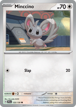 Minccino Journey Together 125/159