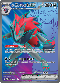 N's Zoroark ex Journey Together 175/159