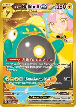 Iono's Bellibolt ex Journey Together 188/159