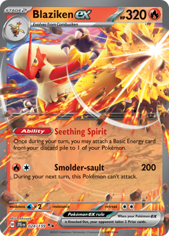 Blaziken ex Journey Together 024/159
