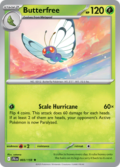 Butterfree Journey Together 003/159