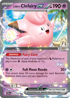 Lillie's Clefairy ex Journey Together 056/159