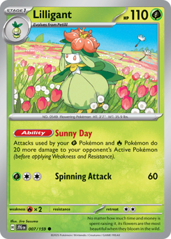 Lilligant Journey Together 007/159