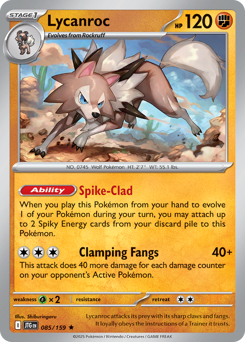 Lycanroc Journey Together 085/159