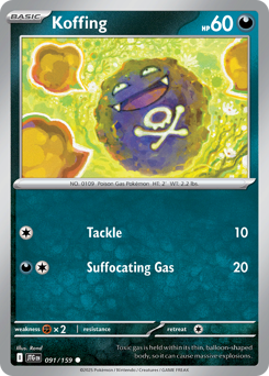 Koffing Journey Together 091/159