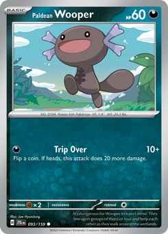 Paldean Wooper Journey Together 093/159
