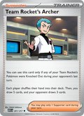 Team Rocket's Archer 201/217
