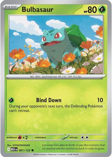 Bulbasaur Mega Evolution 001/132