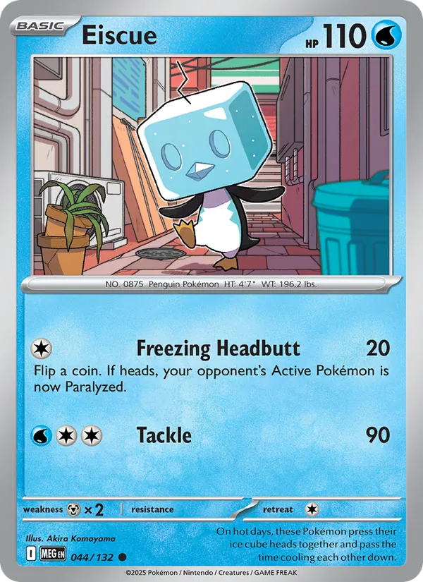 Eiscue 044/132 – Mega Evolution Pokémon TCG
