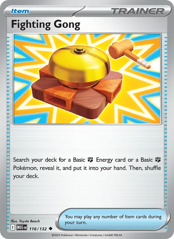 Fighting Gong 116/132 – Mega Evolution Pokémon TCG
