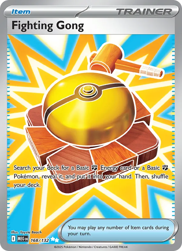 Fighting Gong 168/132 – Mega Evolution Pokémon TCG