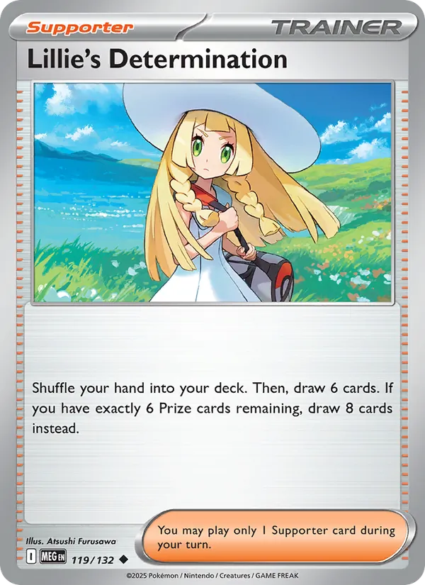 Lillie's Determination 119/132 – Mega Evolution Pokémon TCG