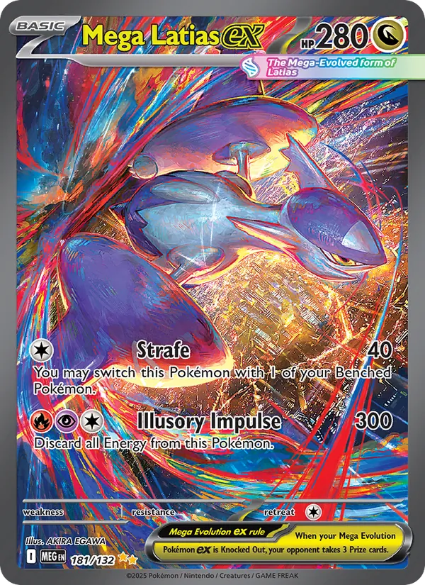 Mega Latias ex 181/132 – Mega Evolution Pokémon TCG