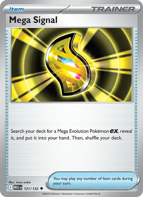 Mega Signal 121/132 – Mega Evolution Pokémon TCG