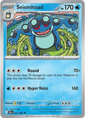 Seismitoad Black Bolt Uncommon • 021/086