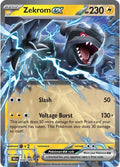 Zekrom ex Black Bolt Double Rare • 034/086