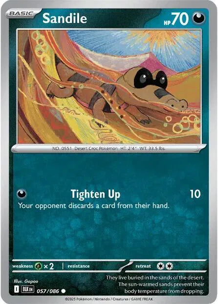 Sandile Black Bolt Common • 057/086