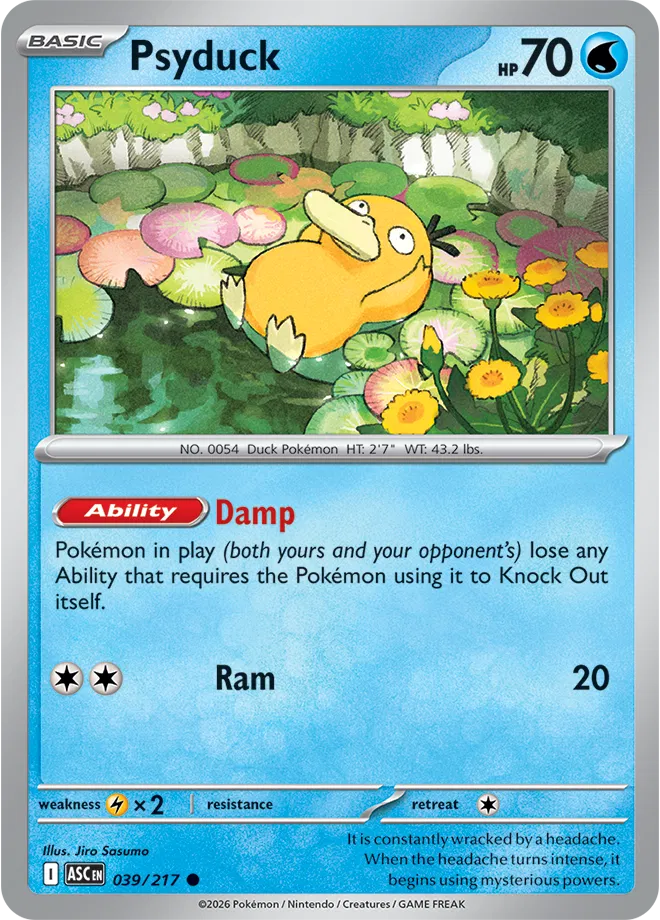 Psyduck Ascended Heroes Common • 039/217