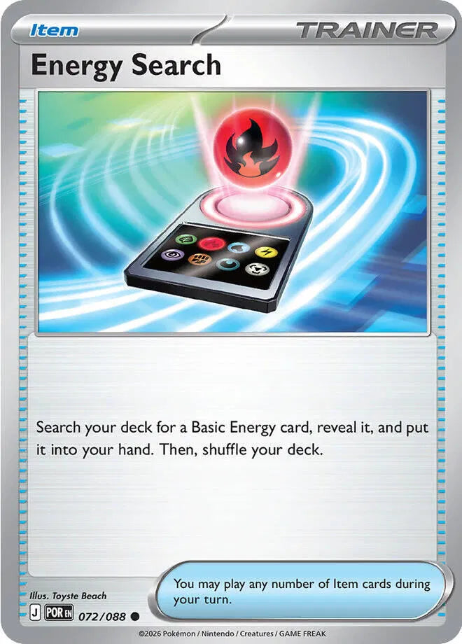 Energy Search Perfect Order Common • 072/088