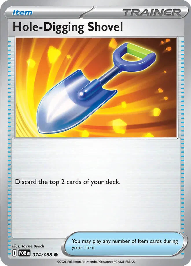 Hole-Digging Shovel Perfect Order Common • 074/088