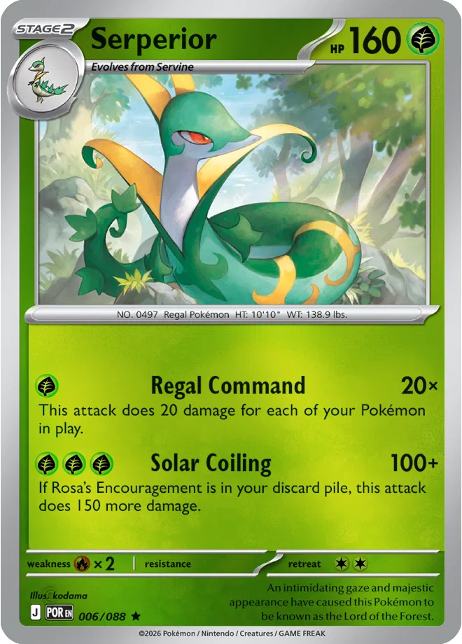 Serperior Perfect Order Rare • 006/088