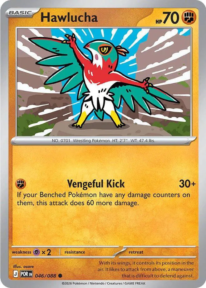 Hawlucha Perfect Order Common • 046/088