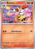 Braixen Chaos Rising Common • 012/086