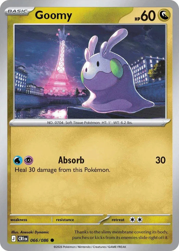 Goomy Chaos Rising Common • 066/086