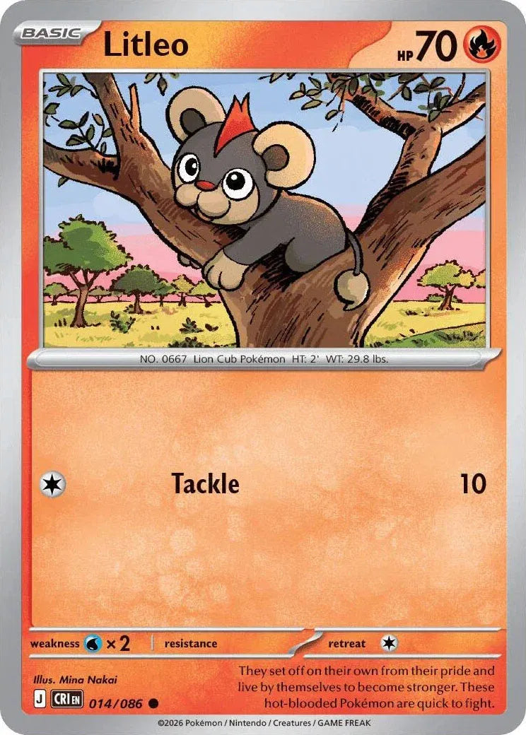 Litleo Chaos Rising Common • 014/086