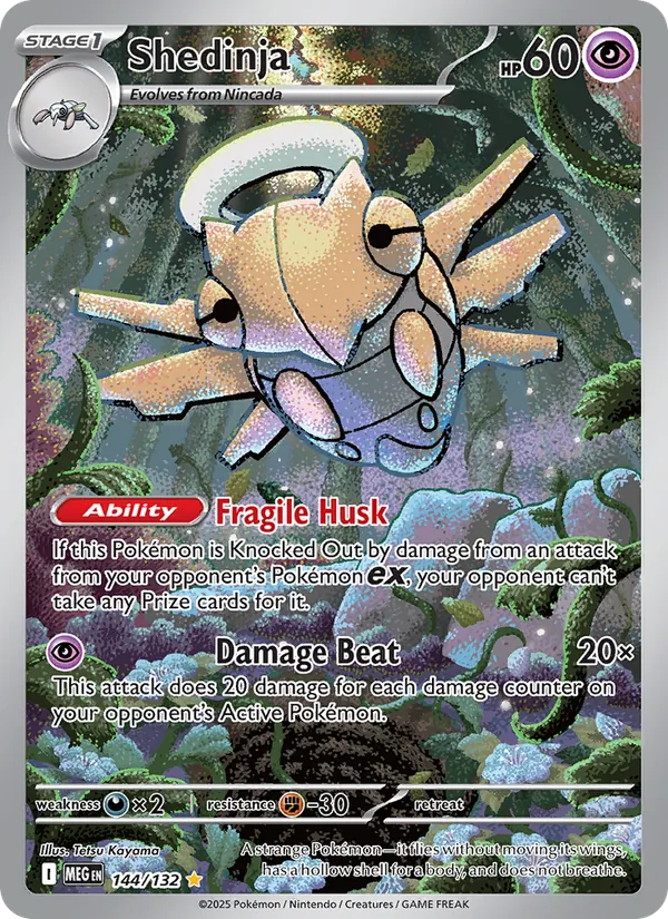 Shedinja 144/132 – Mega Evolution Pokémon TCG