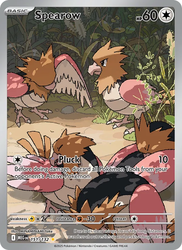 Spearow 151/132 – Mega Evolution Pokémon TCG