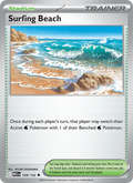 Surfing Beach 129/132 – Mega Evolution Pokémon TCG