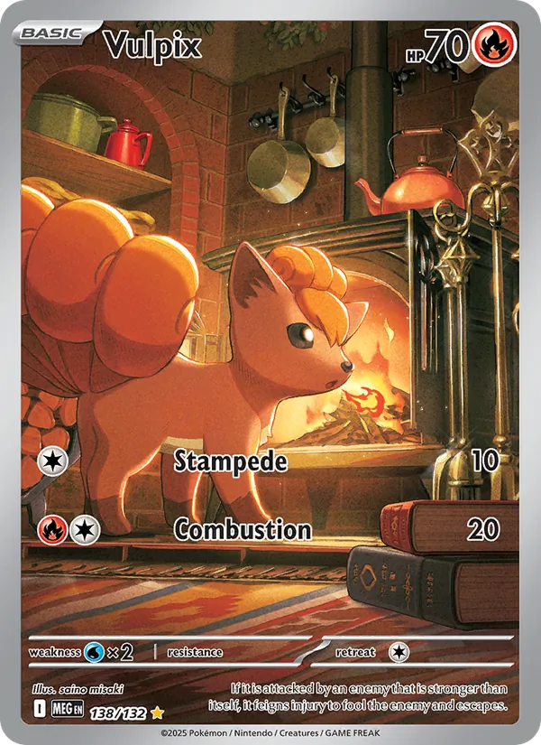 Vulpix 138/132 – Mega Evolution Pokémon TCG